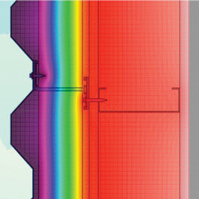 How Can Sub-Framing Material Affect Thermal Bridging?