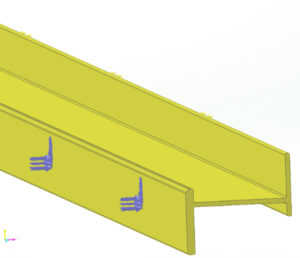 Butt Joint Cantilever | Structural Loading for FRP Z-Girts
