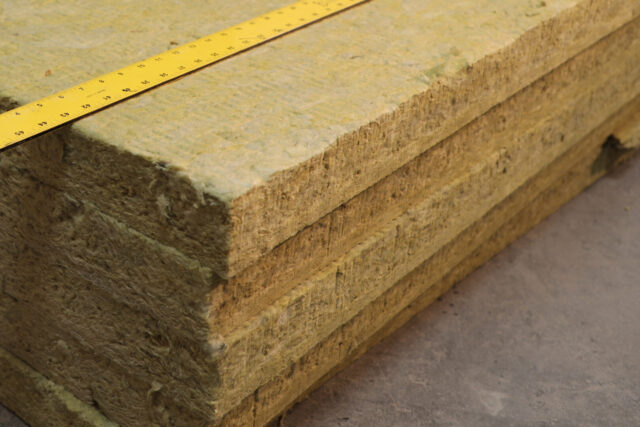 Mineral wool insulation material