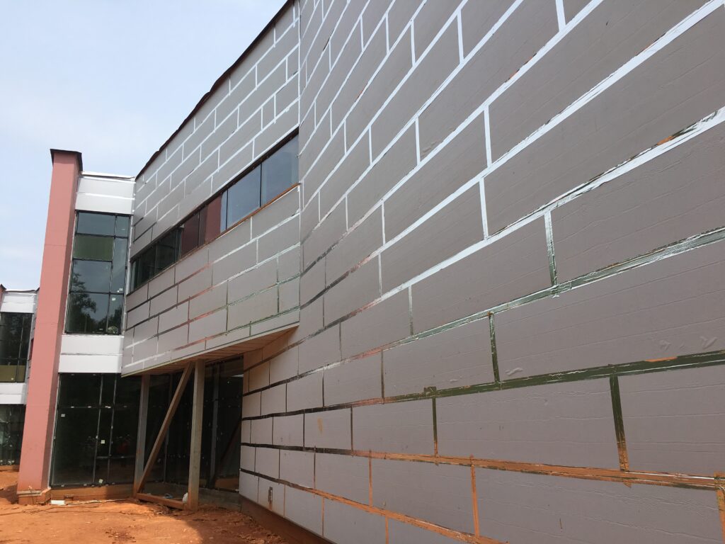 Greenville Technical College features the SMARTci building enclosure system.