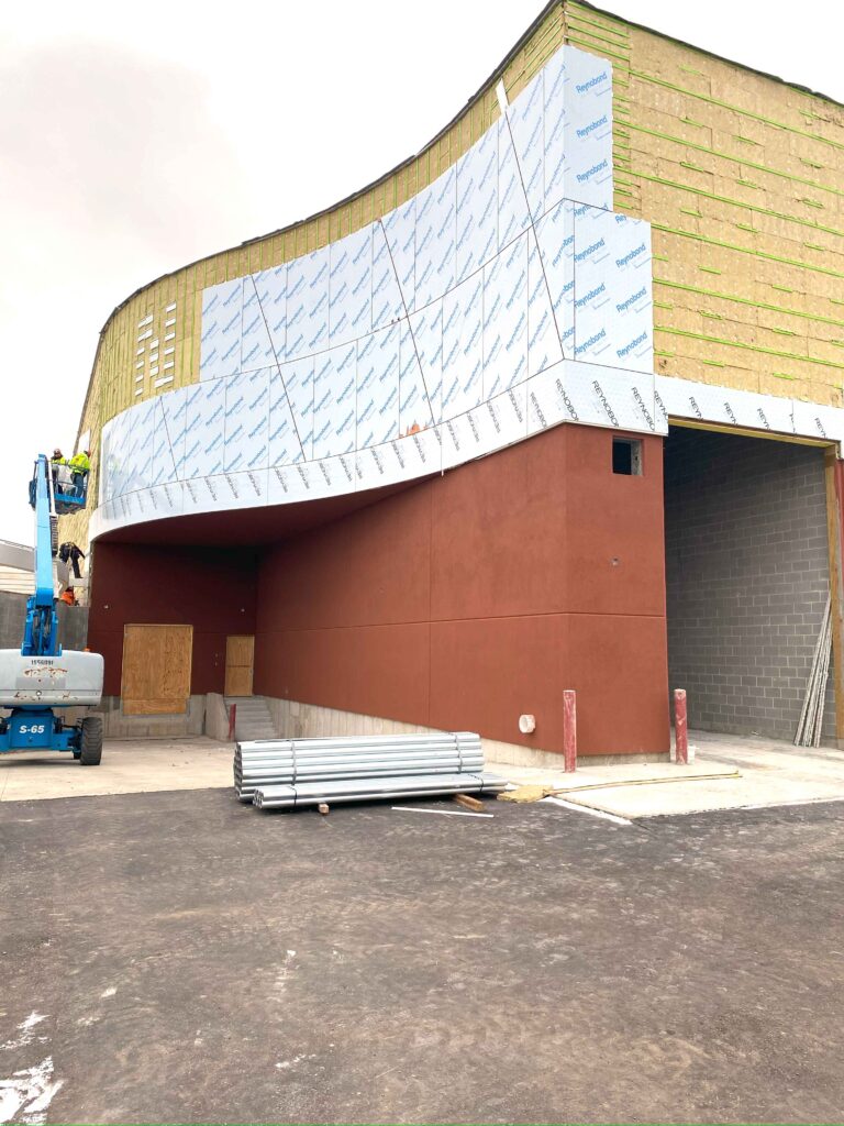 Gun Lake Casino features the GreenGirt CMH continuous insulation system.