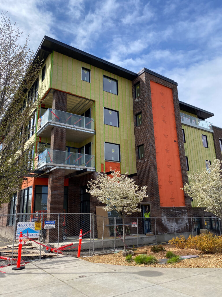 Granary Condominiums features the GreenGirt CMH continuous insulation system.