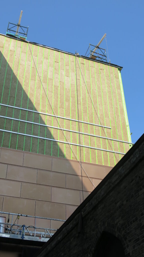 Malcolm X College features the GreenGirt CMH continuous insulation system.