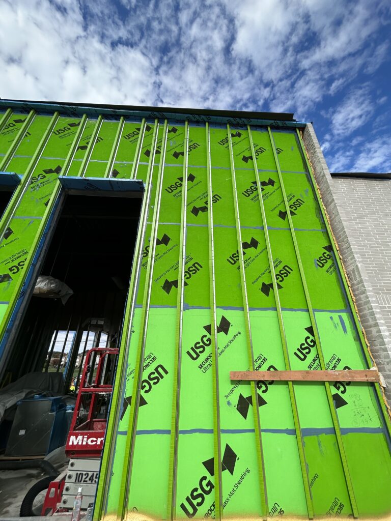 Middle River Recreation Center features the GreenGirt CMH continuous insulation system.