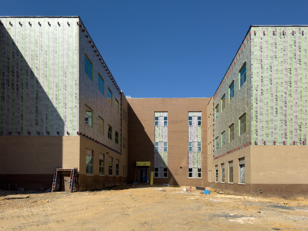 Northeast Area Middle School features the SMARTci building enclosure system.