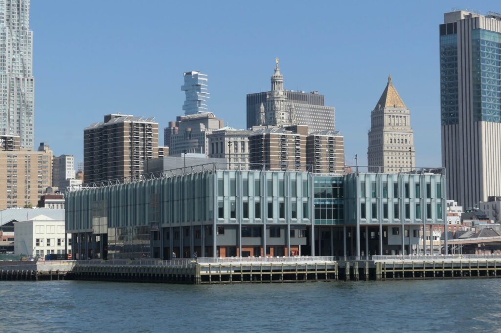 Pier 17 features the GreenGirt CMH continuous insulation system.