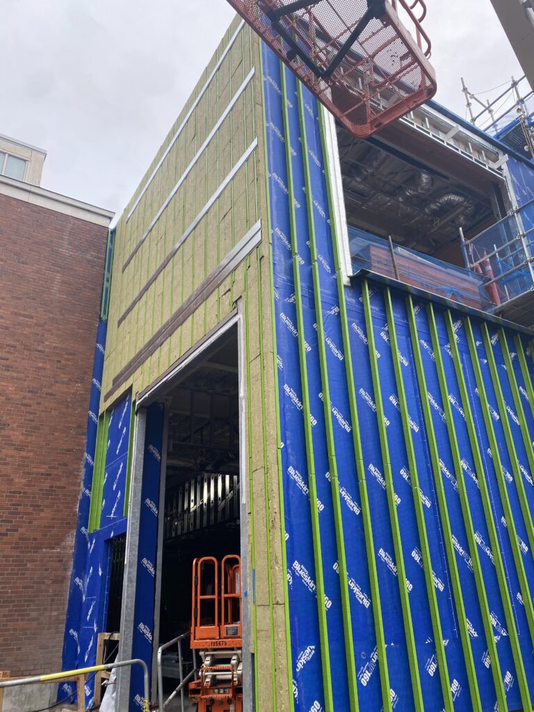 Portland Art Museum features the GreenGirt CMH continuous insulation system.