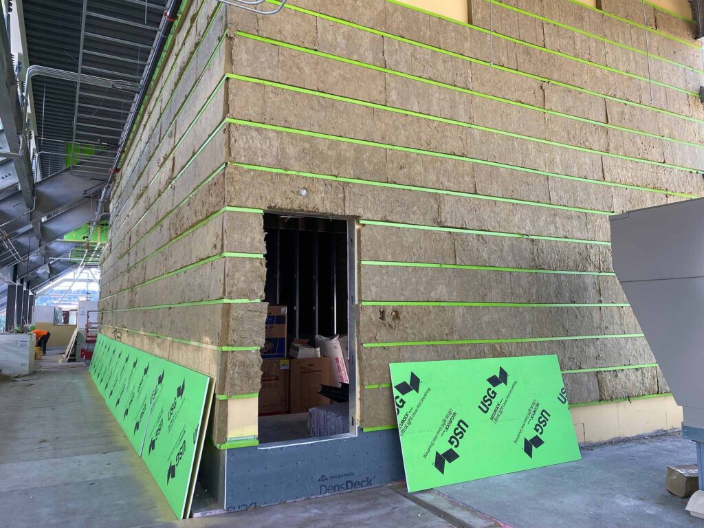 Spokane Stadium features the GreenGirt CMH continuous insulation system.