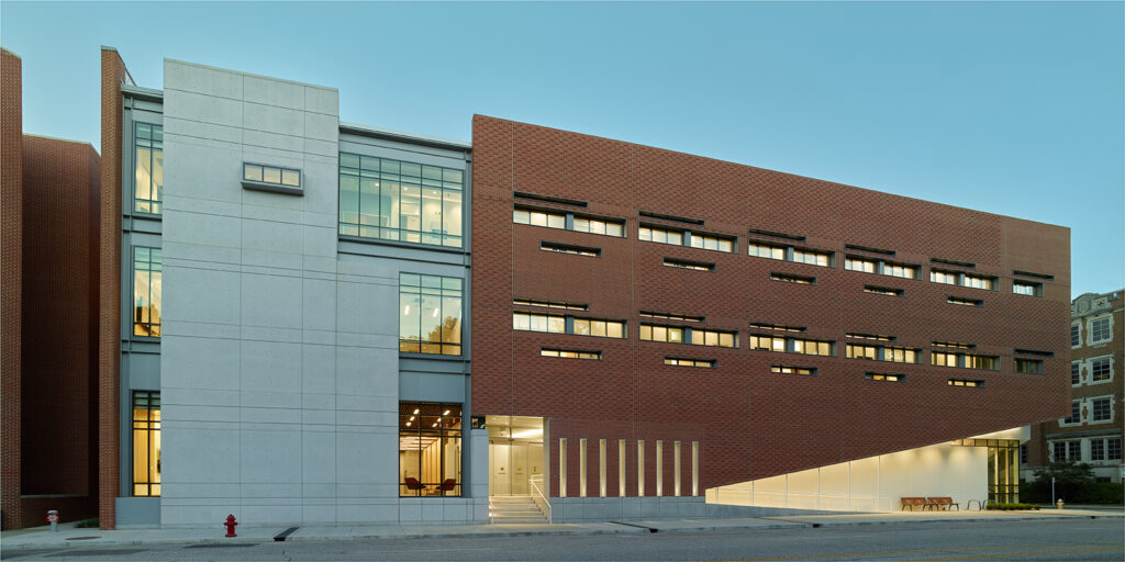 The University of Tennessee Health Science Center features the GreenGirt CMH continuous insulation system.