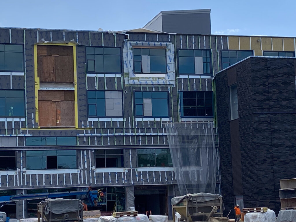 Rainier Beach High School | GreenGirt CMH Clips & GreenGirt CMH continuous insulation system