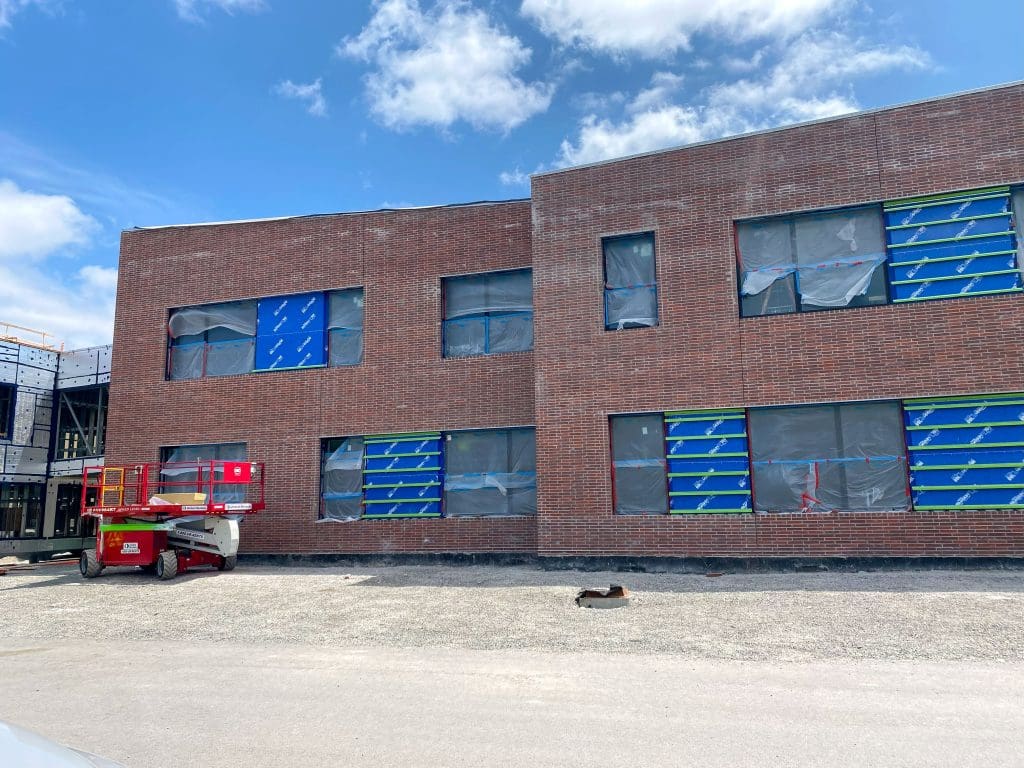 Bethel High School | GreenGirt CMH continuous insulation system