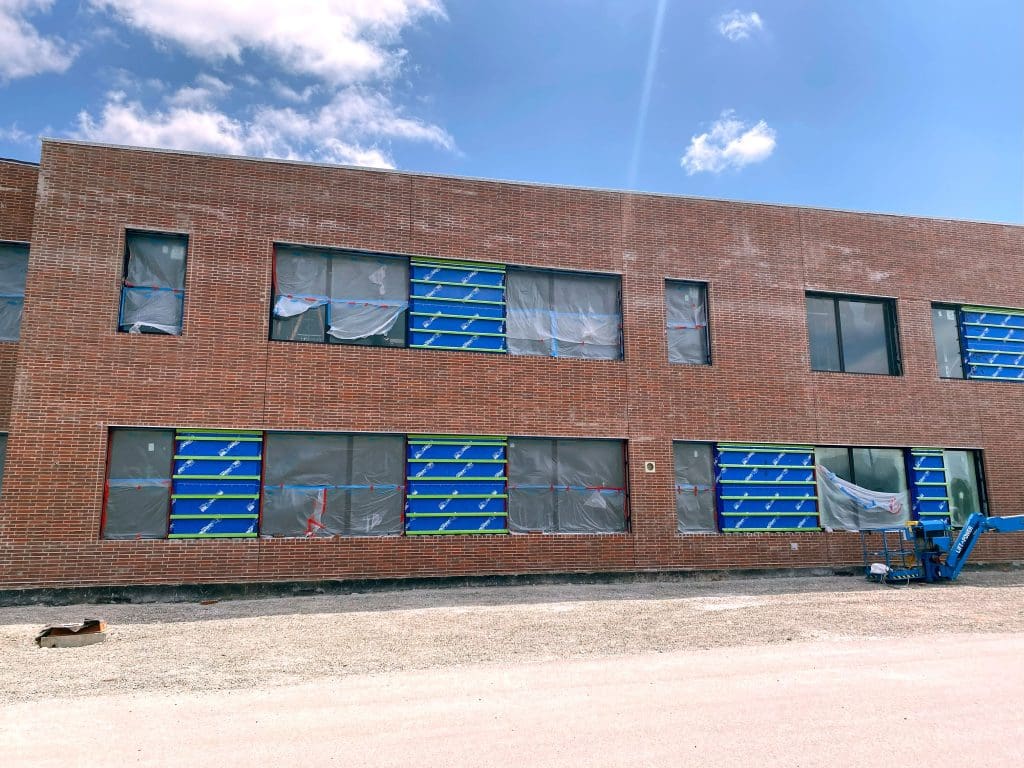 Bethel High School | GreenGirt CMH continuous insulation system