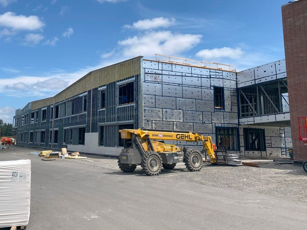 Bethel High School | GreenGirt CMH continuous insulation system