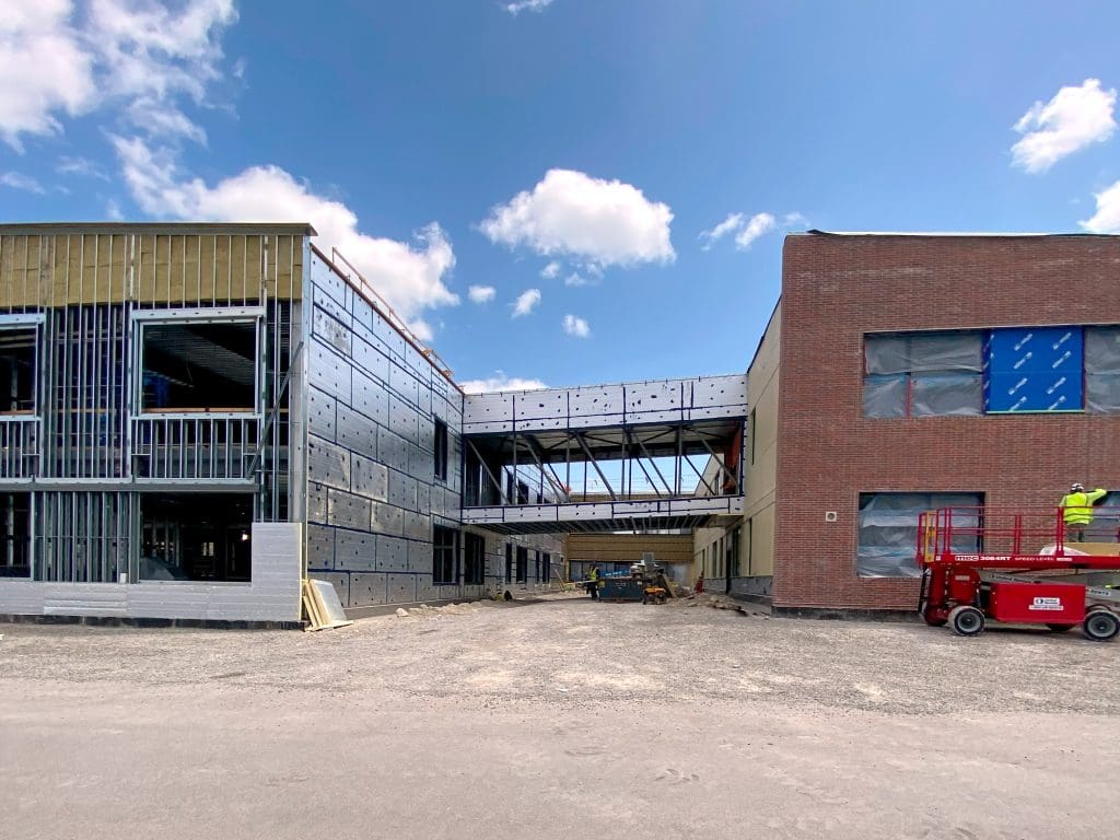 Bethel High School | GreenGirt CMH continuous insulation system