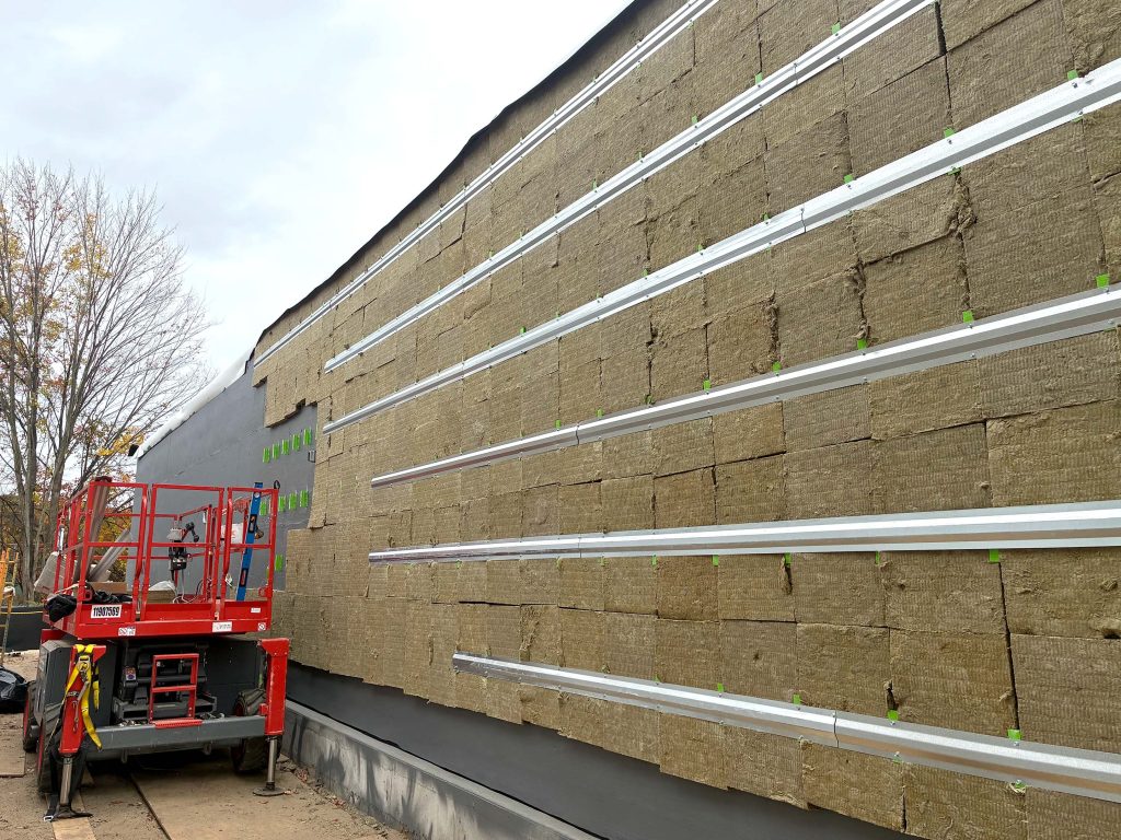 SUNY Old Westbury Modular | GreenGirt CMH continuous insulation system