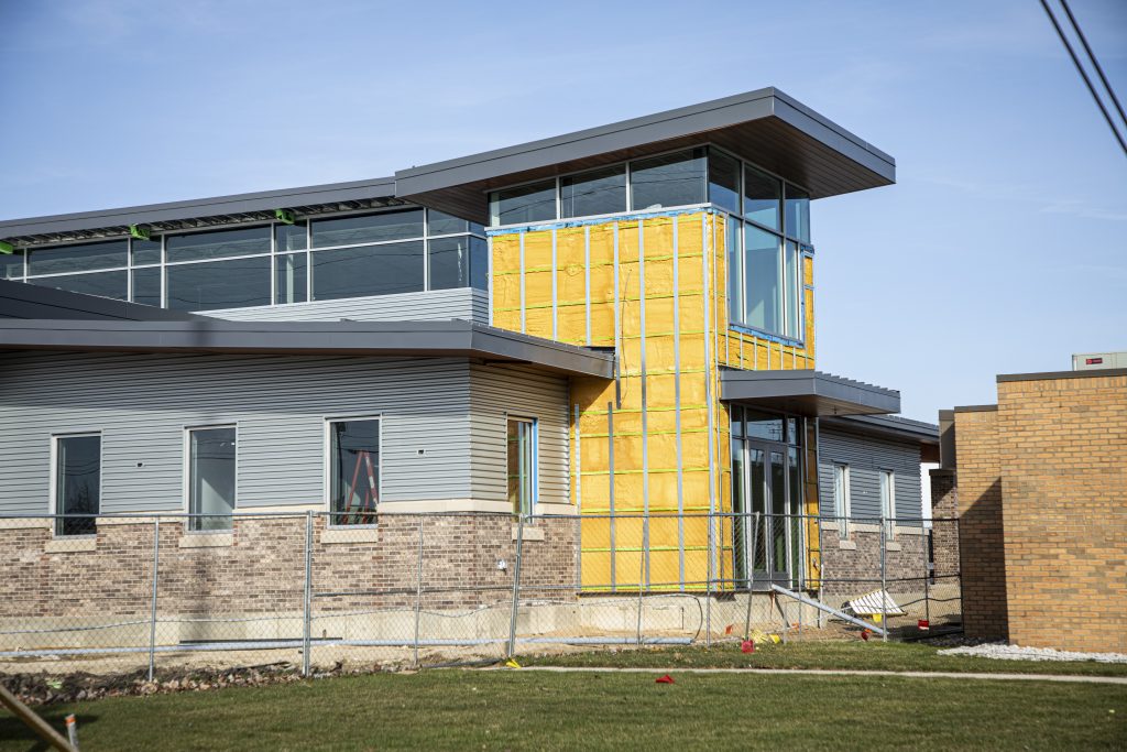 Holland Fire Department Waverly Station | GreenGirt CMH continuous insulation system