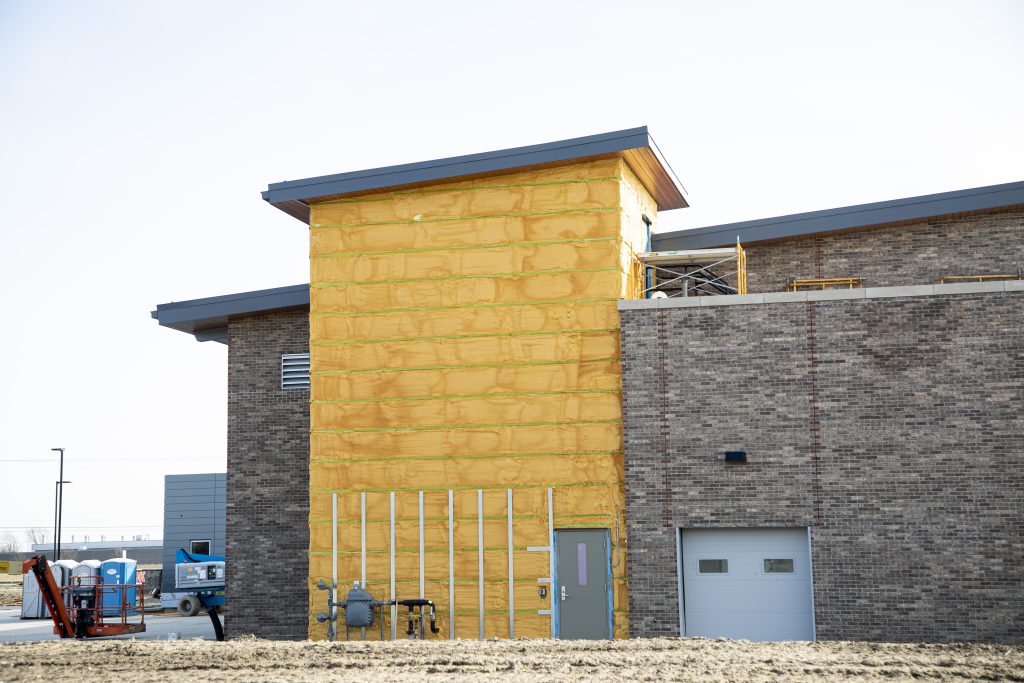 Holland Fire Department Waverly Station | GreenGirt CMH continuous insulation system