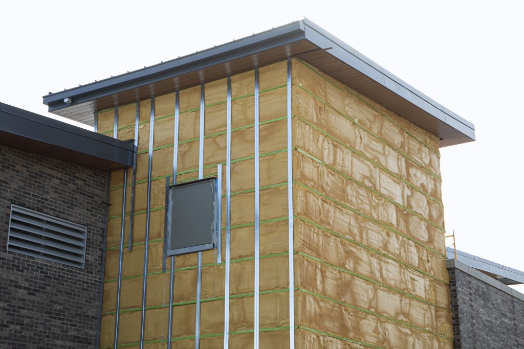 Holland Fire Department Waverly Station | GreenGirt CMH continuous insulation system