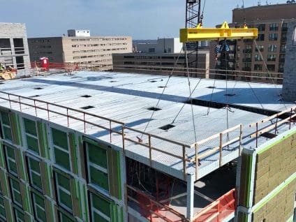 Embassy Suites at Judge Doyle Square | GreenGirt CMH continuous insulation system